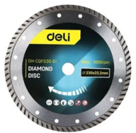 [1007509] ใบตัดเพชร 7" 180x22.2mm EDH-CQP180-E1 DELI+