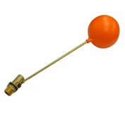 [1000118] ลูกลอยก้านทองเหลือง 1" SANWA