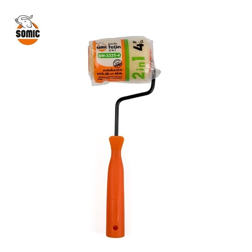 [1000275] ลูกกลิ้งสี พร้อมด้าม SM-2225-4 SOMIC