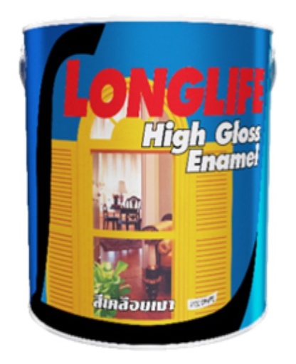 [1007725] สีเคลือบเงา ลองไลฟ์ 1 กล.เบส B กัปตัน