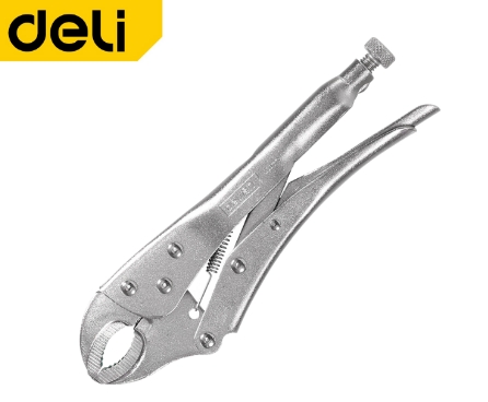 [1000553] คีมล็อคปากโค้ง 10" EDL2001 300mm DELI+