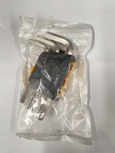 [1008119] ประแจหกเหลี่ยม 9ตัวชุด EDL230009 DELI+