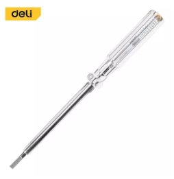 [1008121] ไขควงลองไฟ 100-500v EDL8002 DELI+