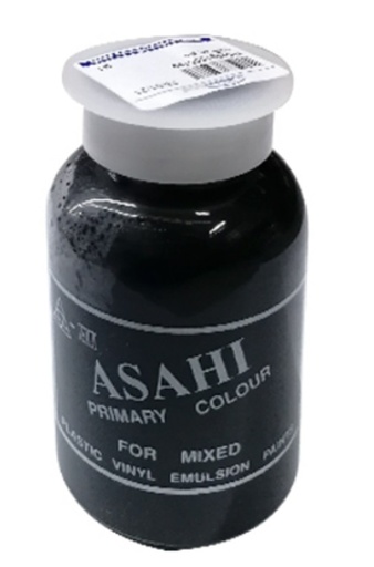 [1008265] แม่สีน้ำ 100 ml ดำ ASAHI
