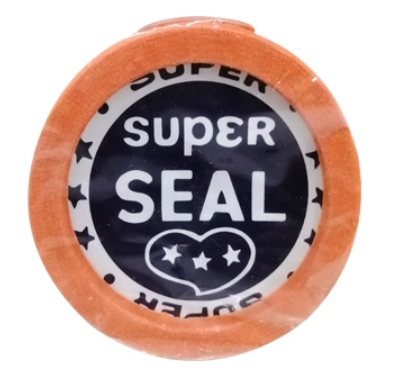 [1008443] ยางกาพ่นสี สีส้ม (แพ็ค 2 ชิ้น) Super Seal