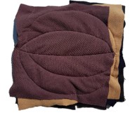 [1008893] เศษผ้าเย็บ คละสี 25 กก.