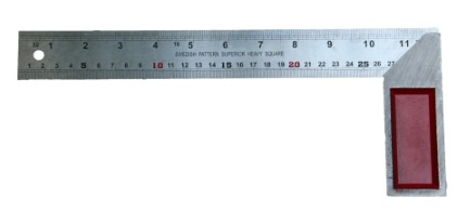 [1008995] ฉากวัดไม้สแตนเลส 12" R43