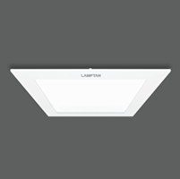 หลอด LED DOWNLIGHT ULTRA SLIM 15w. เหลี่ยม LAMPTAN