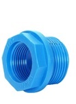 ลดเหลี่ยมPVC 1"x1/2"สีฟ้า