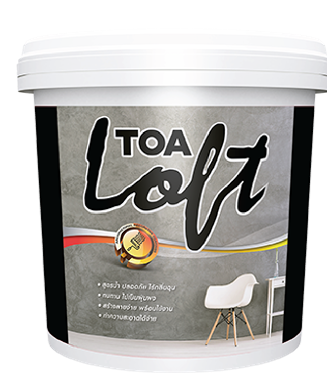 ทีโอเอ ลอฟท์ LOFT3 ปูนฉาบขัดมันสำเร็จรูป 2.5กล TOA