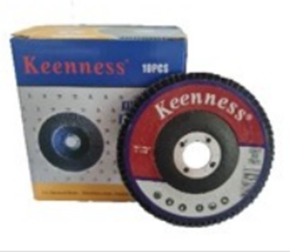 จานผ้าทรายเรียงซ้อน หลังแข็ง 4'' A180 KEENNESS