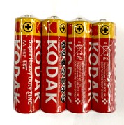 [1001273] -ZINC super heavy duty AA battery 4 pack blister KODAK