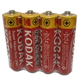 [1001274] -ZINC super heavy duty AAA battery 4 pack blister KODAK