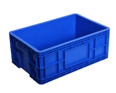 [1001599] ลังทึบใหญ่ เตี้ย 8263 RW น้ำเงิน