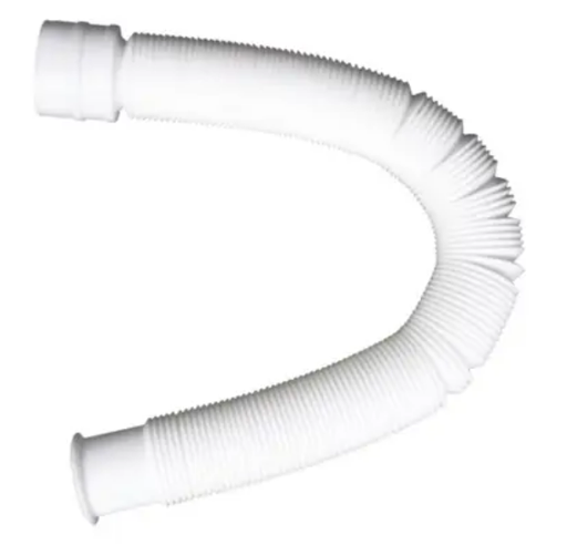 [1001659] สายท่อย่นน้ำทิ้ง ยืด/หดได้FS034 ขาว PIXO