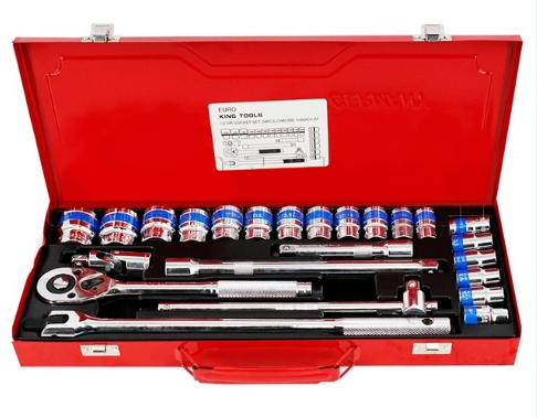 [1001790] -ชุดบล็อค1/2" 24ชิ้น 6PT 0406 MT TAIWAN+