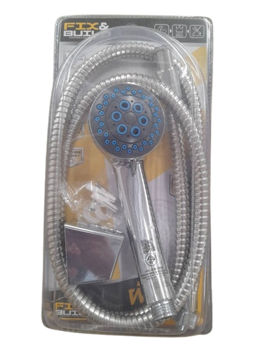 [1001903] ชุดฝักบัว โครเมี่ยม ปรับ 3 ระดับ SR/006 FIX&BUILD