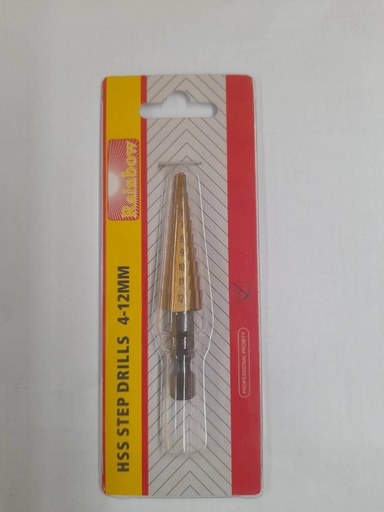 [1002007] ดอกสว่านเจาะเหล็กระดับ 4-12มม RB แกน6