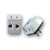 [1002652] ปลั๊ก 3 ตา ขาแบน ASIAN A-007