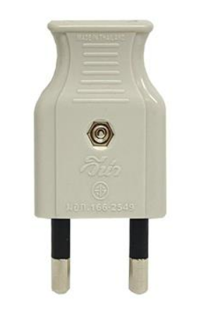 [1002927] ปลั๊กตัวผู้ 2ขา กลม PP1622 VENA มอก