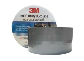 [1003168] เทปผ้า 2" 10ม. RELABLE สีเงิน 3M