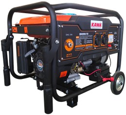 [1003304] เครื่องปั่นไฟเบนซิน ขนาด2.8/3.0KW กำลัง 7.0HP รุ่น KW4000A-TEC KAWA