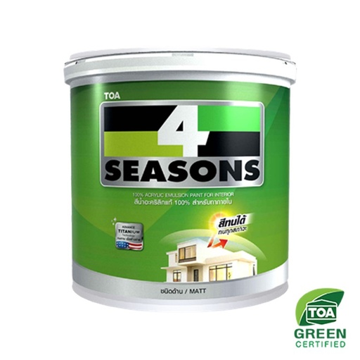 [1003507] สีน้ำภายใน 4SS เบส D 1ก.ล. TOA