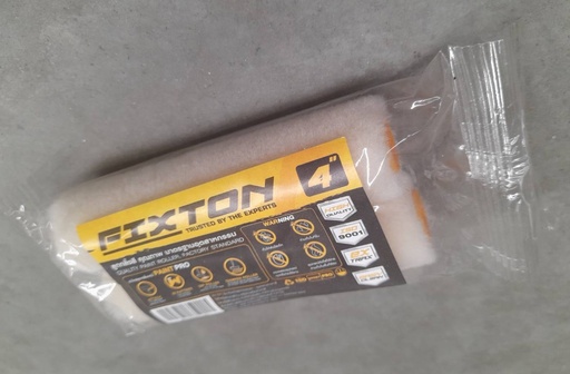 [1003683] -อะไหล่ลูกกลิ้งเคมี 4" EPOXY EXTRA (แพค2) FIXTON+