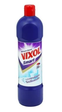 [1004029] น้ำยาล้างห้องน้ำ 900มล. (ขวด) สีม่วง วิกซอล