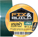 เทปผ้า เขียว 2"x9M FIX&BUILD+