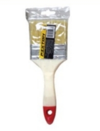 [1004247] แปรงทาสีขนขาวอย่างดีด้ามไม้ 3" FIXTON+