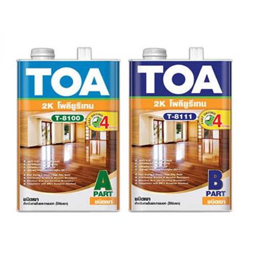 [1004465] โพลียูรีเทน 2K กึ่งเงา ภายใน 1/4กล. TOA