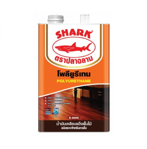 [1004469] โพลียูรีเทน 1K เงา ภายนอก 1/4กล. #S4000 ปลาฉลาม