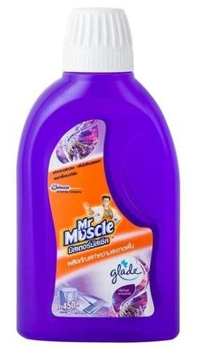 [1004539] น้ำยาถูพื้น 500 มล ลาเวอเดอร์ ม่วง แอ๊คซี่