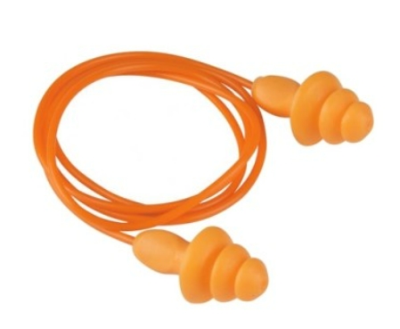 [1004741] ปลั๊กอุดหู สายส้ม PVC 1270 (NRR-24) 3M