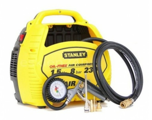[1004838] ปั๊มลมOilesss 1.5HP 8BAR AIR KIT STANLEY