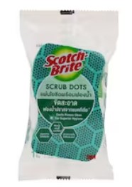 [1004922] สก็อตไบรท์ใยขัดทั่วไป สครับดอท เขียว 3M