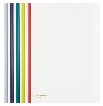 [1005275] แฟ้มสันรูด A4 HF287A (pk5) COMIX+