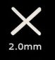 [1005328] -ตัวจัดร่องยาแนว 2mm 8119 200ตัว FIXTON+