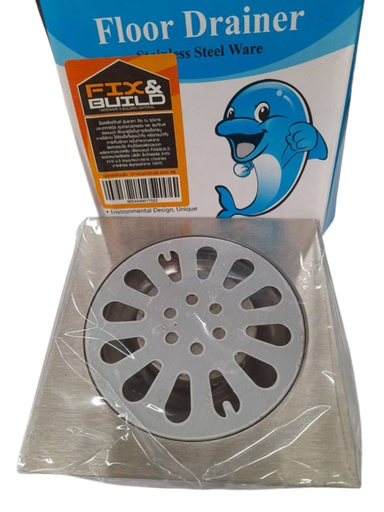 [1005550] ตะแกรงกันกลิ่น 10*10CM/201SS A151 FIX&BUILD+