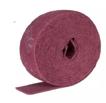 [1005610] สก็อตไบรท์ม้วน 6" แดง 3M (ตัดขายเป็นเมตร)