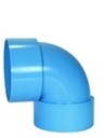 ข้องอPVC90องศาบาง3"