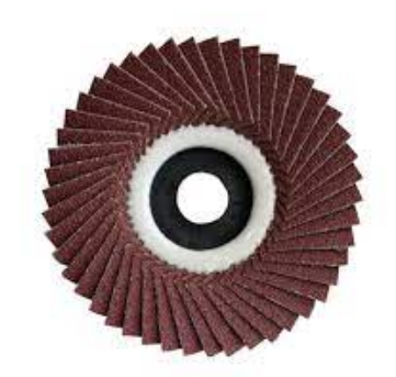 [1005905] จานผ้าทราย หลังแข็ง 4" A240 FIXTON+