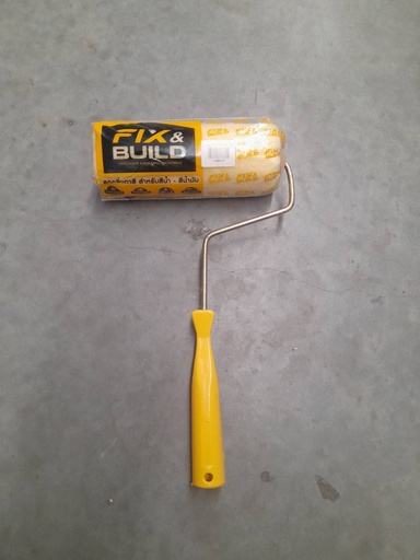 [1005925] ลูกกลิ้งทาสีน้ำ/น้ำมัน 7" FIX&BUILD+