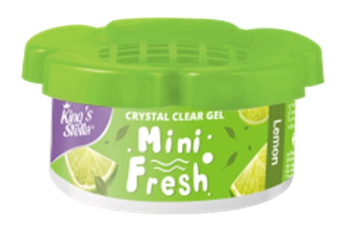 [1006022] เจลปรับอากาศ มินิเฟรช 60 g. กลิ่นเลมอน King's Stella