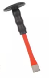 [1006098] -สกัดแบน ด้ามยาง 10" FIXTON+