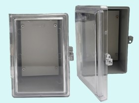 [1007247] ตู้Abcoฝาใส ขนาด 7"x10" A-CT710G สีเทา