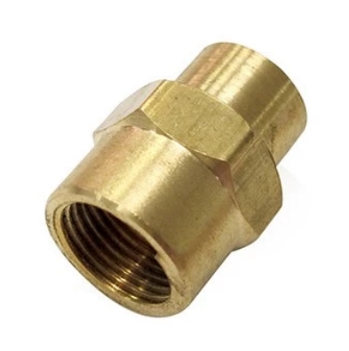 [1007316] นิปเปิ้ลเกลียวในทองเหลือง 1/2"x1/4"