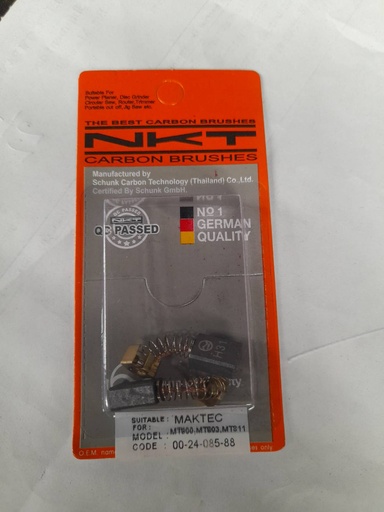 [1007384] แปรงถ่านNKT รุ่น CB-85 รหัส00-24-085 FOR MAKTEC