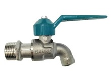 [1000121] ก๊อกบอลแฟนซี 1/2" สีเขียว SANWA